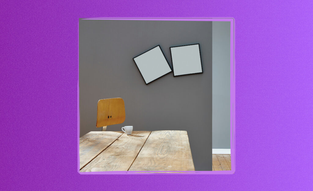 straighten wall frames