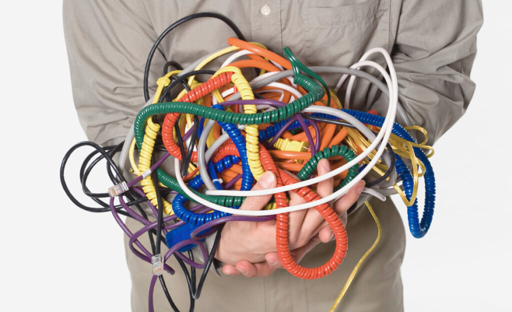 untangle cords