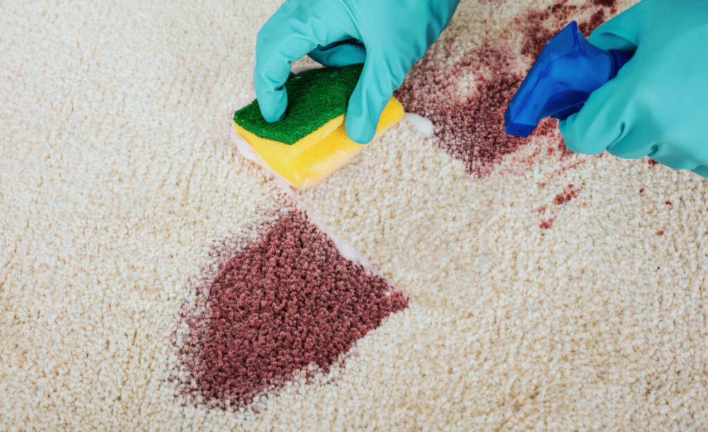 remove carpet stains